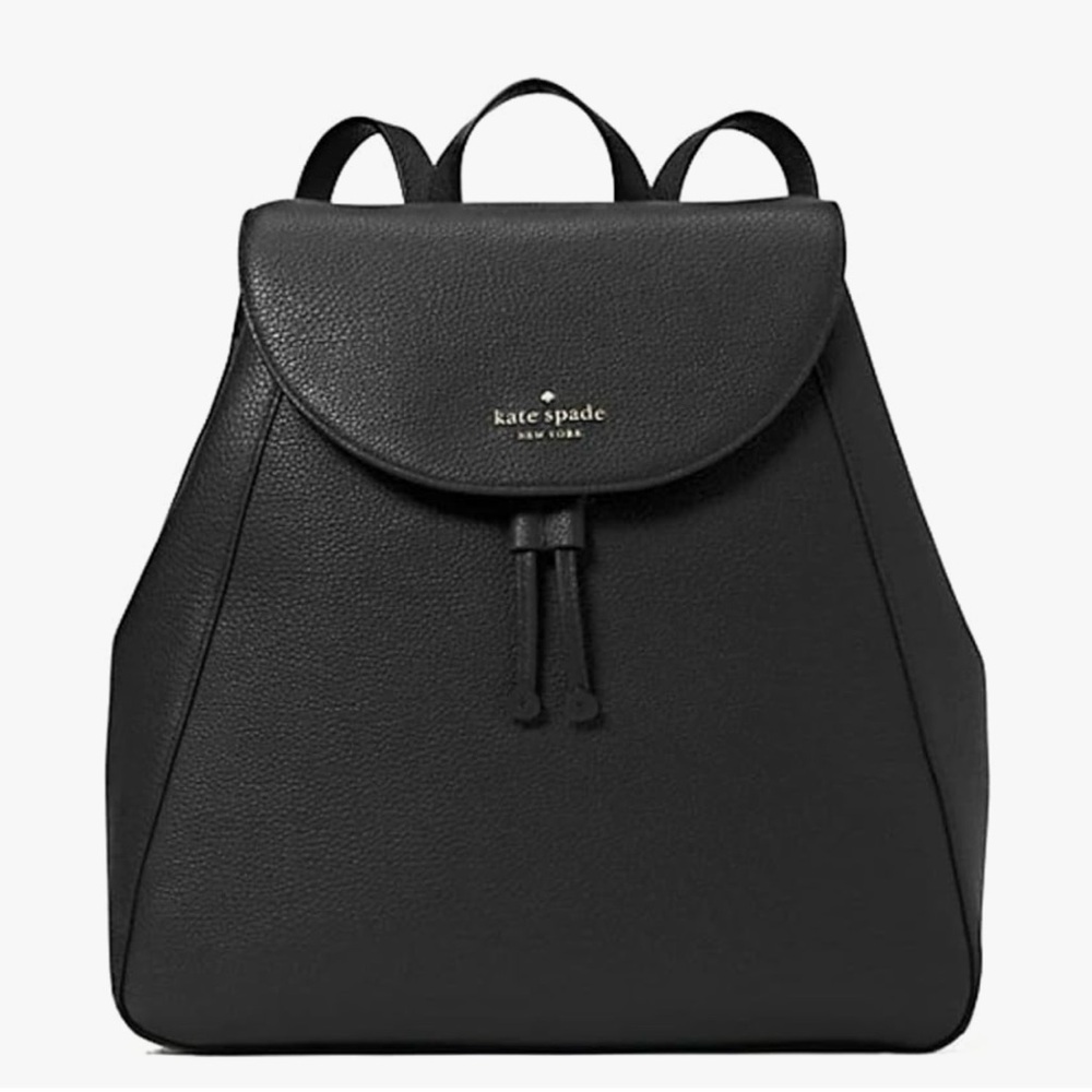 Kate Spade Leila large Black Backpack “LIKE NEW!”